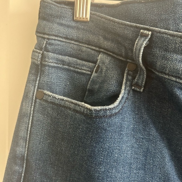 Goldsign Semi-Fit High Rise Slim Straight Leg Jeans Blue Womens Size 30 Capsule - Picture 6 of 13